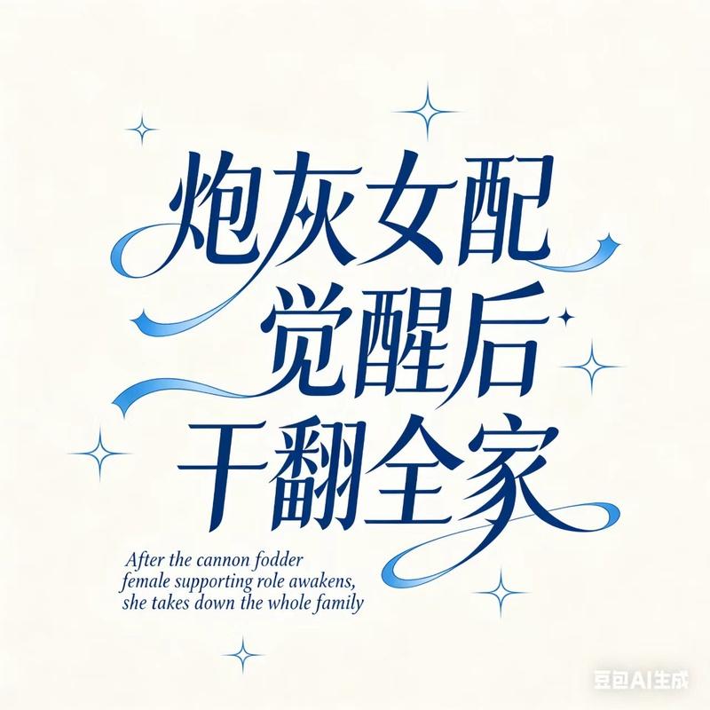 炮灰女配觉醒后要干翻全家 cover